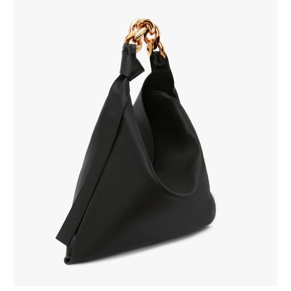JW ANDERSON Oversized TWIST Black CHAIN HOBO Handbag Tote..SOLD OUT GORGEOUS - Picture 5 of 17